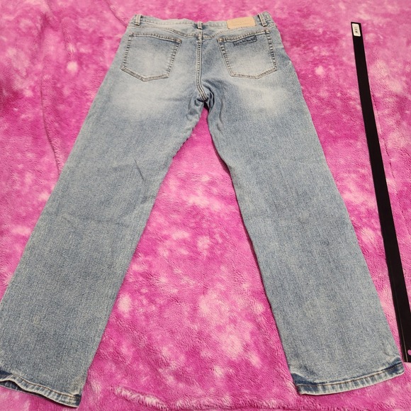 Gloria Vanderbilt x Christian Siriano Jeans Juniors 10 Mid Rise Miles Straight - Picture 13 of 14